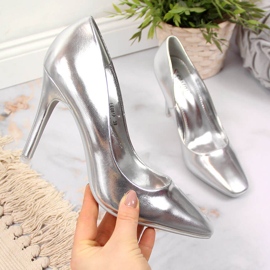 Pumpe na srebrnoj Seastar potpetici srebro 2