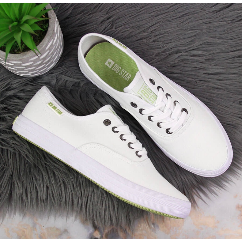 Big Star bijele tekstilne tenisice JJ274260 bijela 1