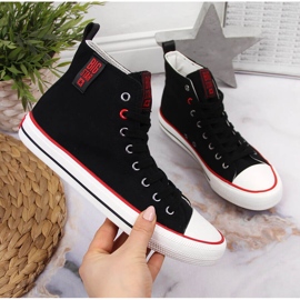 Crne tekstilne tenisice Big Star JJ274126 crno 1