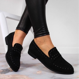 Ženske antilop cipele sa zakovicama crne Laura La.Fi crna 1