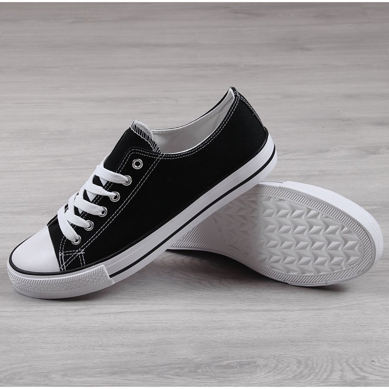 Crne Atletico muške niske tenisice tenisice crna 1