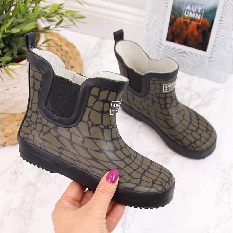 American Club Američki klub kaki dječje galoše zelena 1