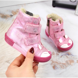 Ružičaste izolirane čizme za djevojčice Kornecki 6583 ružičasta 1