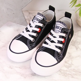 Dječje tenisice niske crne Big Star HH374090 bijela crna 2