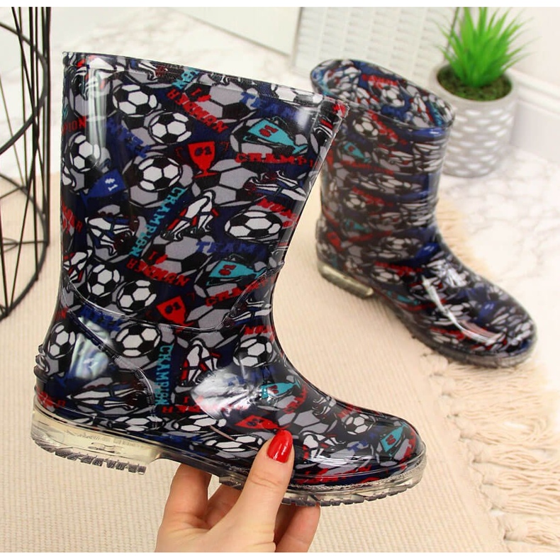 T.Sokolski Dječačke galoše T. Sokolskog crna 1