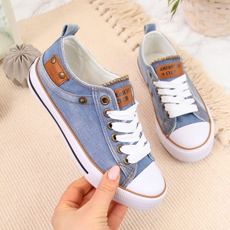 American Club plavi traper plave dječje tenisice plava 1