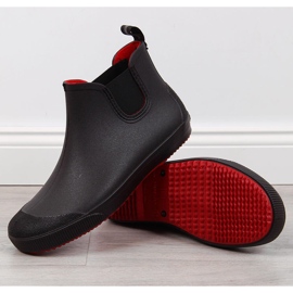 Nordmann Muške crne galoše vodootporne Jodhpur čizme crna 1