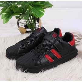 Black Big Star GG374022 dječje sportske cipele na čičak crna 2