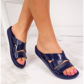 Atletico tamnoplave ženske papuče za bazen tamnoplava 1