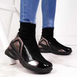 Ženske tenisice, štikle crne T.Sokolski crna 2