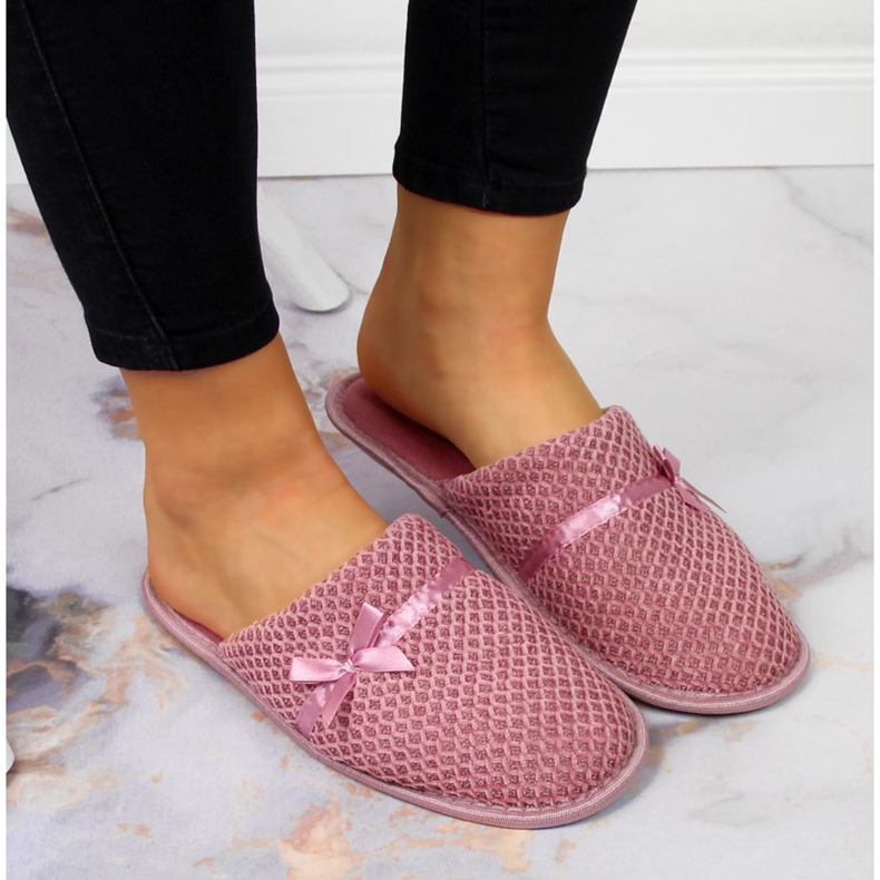 News Ženski kućni džemper roze papuče, roze NOVOSTI ružičasta 2