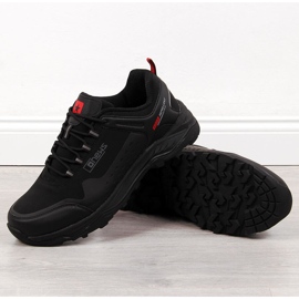 News Muške planinarske cipele vodootporne crne NOVOSTI crno 1