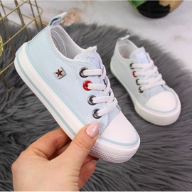 Dječje tenisice s elastičnom plavom Big Star HH374094 plava 1