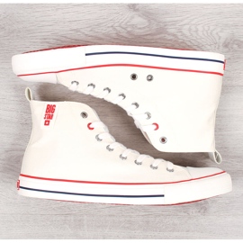 Muške bijele visoke tenisice Big Star JJ174066 bijela 1