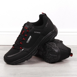 Muške vodootporne treking sportske cipele DK crno 3