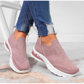 Ženske sportske cipele slip na roze Potocki ružičasta 1