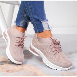 Ženske sportske cipele, čarape, prljavo roze Potocki ružičasta 1