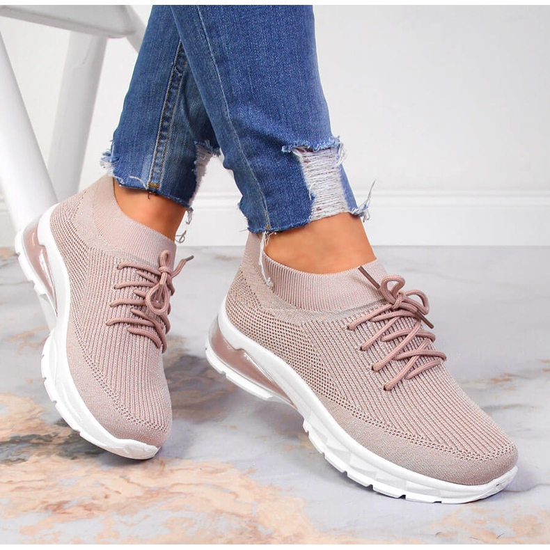 Ženske sportske cipele, čarape, prljavo roze Potocki ružičasta 1