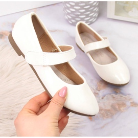 Balerinke za djevojčice s čičak Potocki ekru 1