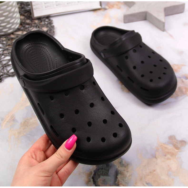 Crne Atletico crne pjenaste japanke crno 1