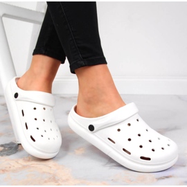 Atletico bijele pjenaste japanke bijela 1