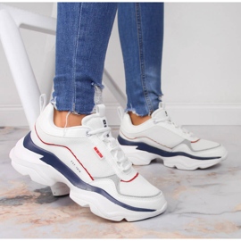 Bijele sportske cipele Big Star JJ274A116 bijela 2