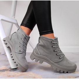 Ženske tenisice sive Filippo kožne čizme siva 1