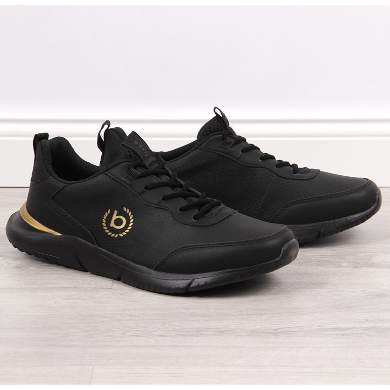 Crne Bugatti muške ležerne sportske cipele crno 1