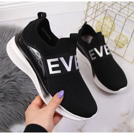 Vinceza Ženske sportske cipele slip na crnu Vincezu crno 1