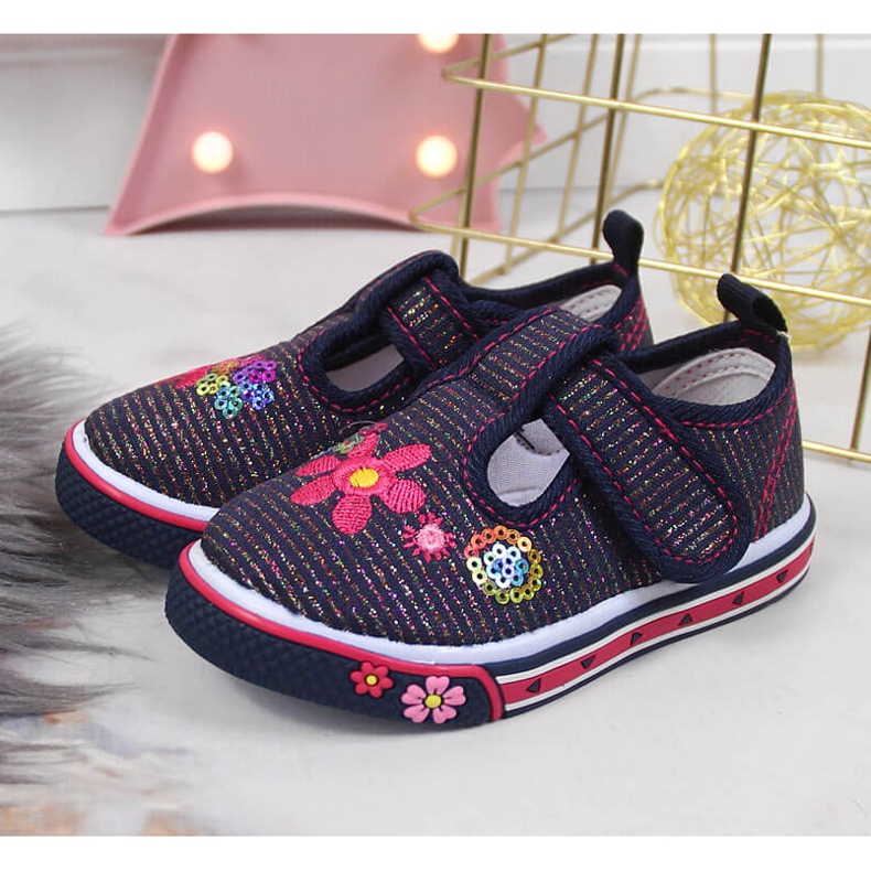 Atletico tamnoplave tenisice za djevojčice plava 2