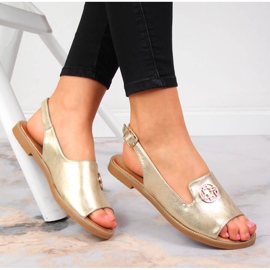 Ženske sandale sa zlatnim Filippo ukrasom 1