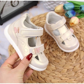 American Club zlatne sandale za djevojčice zlatna 1