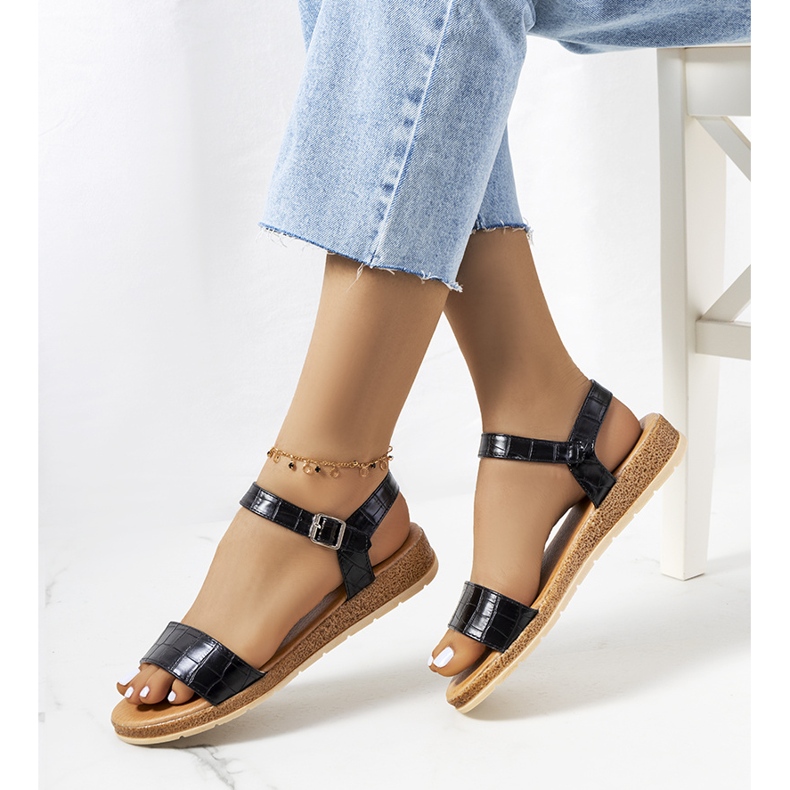 Speier ženske crne sandale crna 1