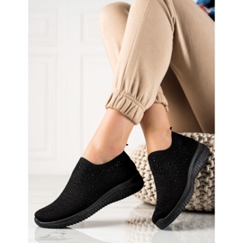 W. Potocki Tenisice s Potocki kristalima crno 1