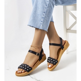 Farra ženske crne sandale crno 1