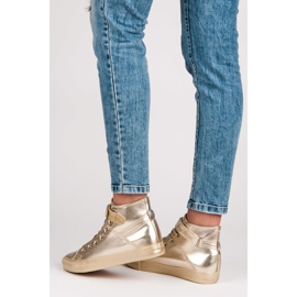 Seastar Visoke tenisice na vezanje žuta boja 2