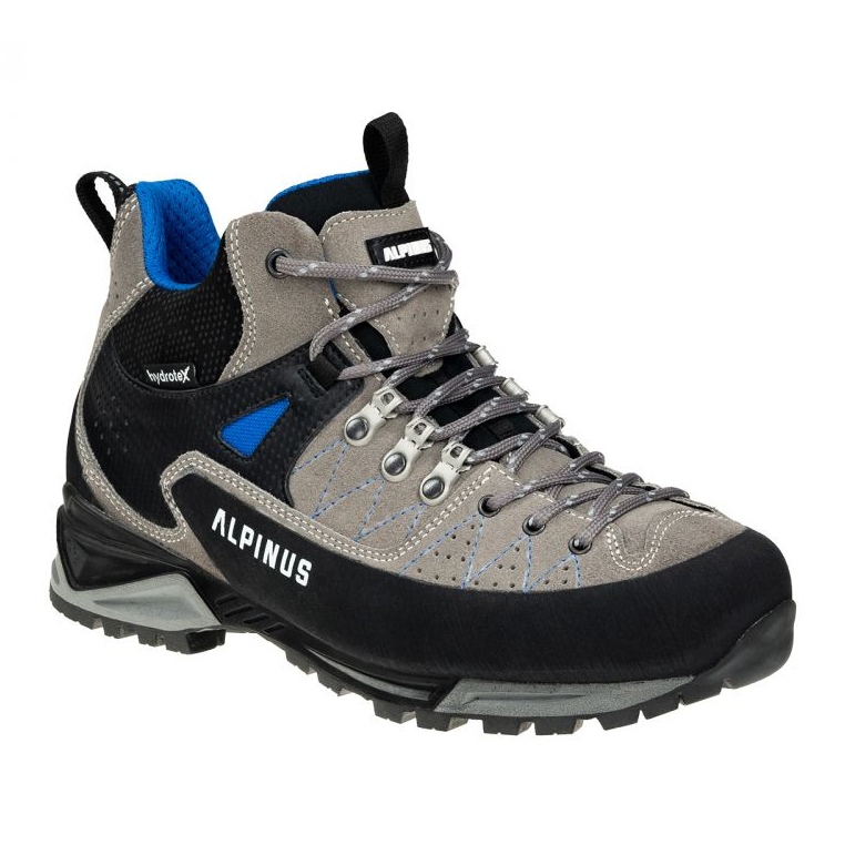 Alpinus The Ridge Mid Pro W GR18026 cipele za planinarenje crno siva 1