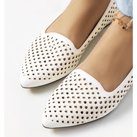 Krem Jarrett ažur balerine ekru 1