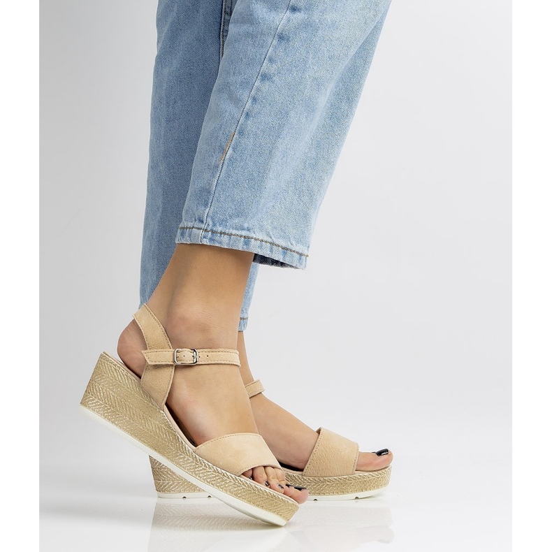 Filippo DS1330 / 20 Bež sandale smeđa 2