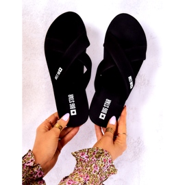 Ženske pjenaste papuče Big Star JJ274A338 crne crna 3