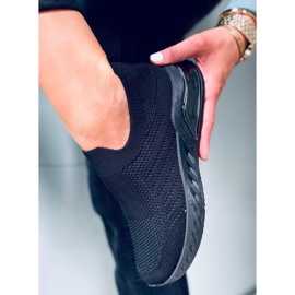 Sportske cipele Agua Black socks crna 1