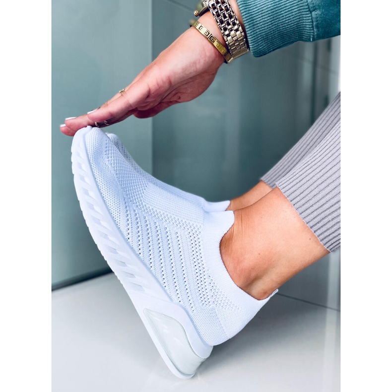 Sportske cipele Agua White socks bijela 1