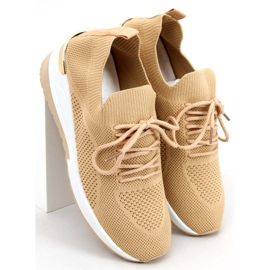 Faggio Khaki čarape bež 1