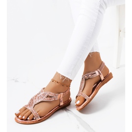 Ružičaste metalik Mikayla sandale ružičasta zlatna 1