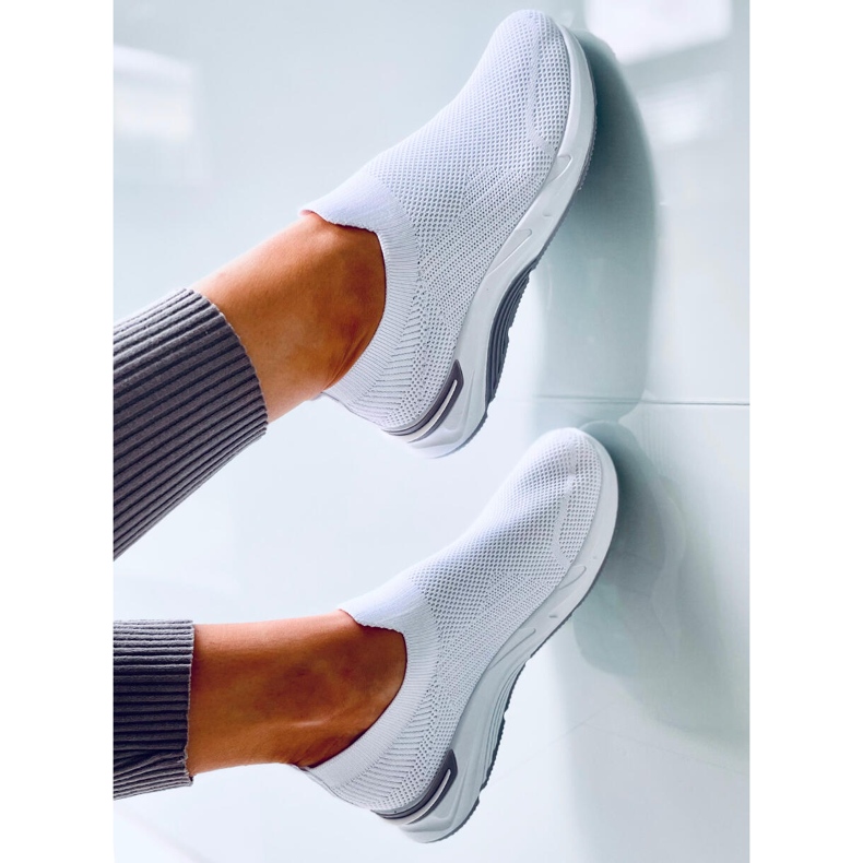 Sportske cipele Bloom White socks bijela 1