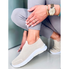 Sportske cipele sa čarapama Bloom Beige bež 2