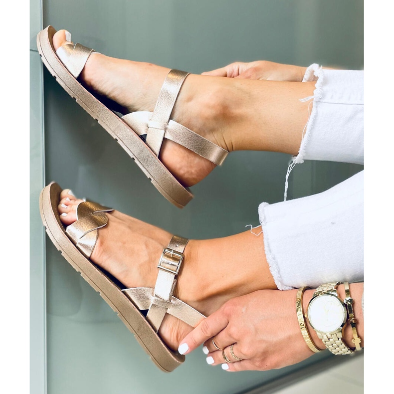 Olivo Champagne ženske sandale ružičasta 2