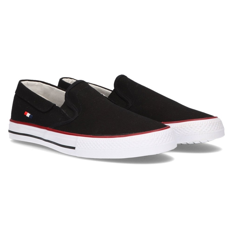 Crne slip-on tenisice Filippo Mtn210 / 21 BK crna 5