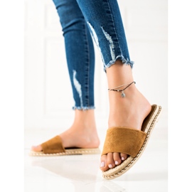 Cm Paris Ležerne bež papuče smeđa 2