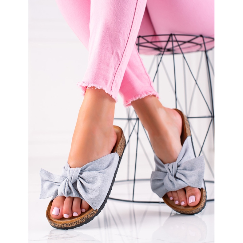 Udobne elegantne japanke plava 2